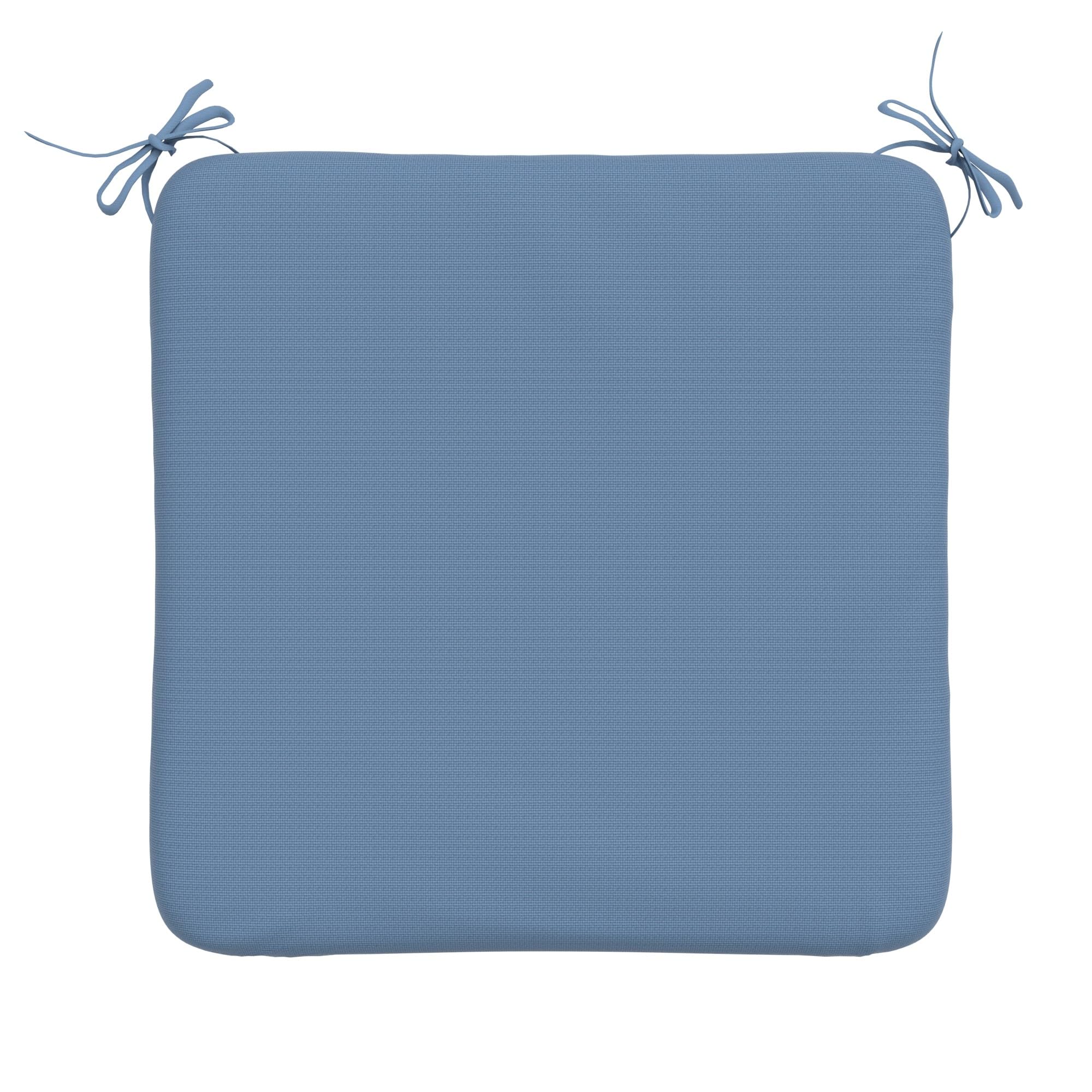 Covers & All Cover Rite Square Dining Chair Cushion, 600 Denier High-Density 3" Foam Outdoor Chair Cushions, Water Resistant and UV Fade Resistant for Outdoor Furniture and Patio Dining (Set of 2) - Image 6