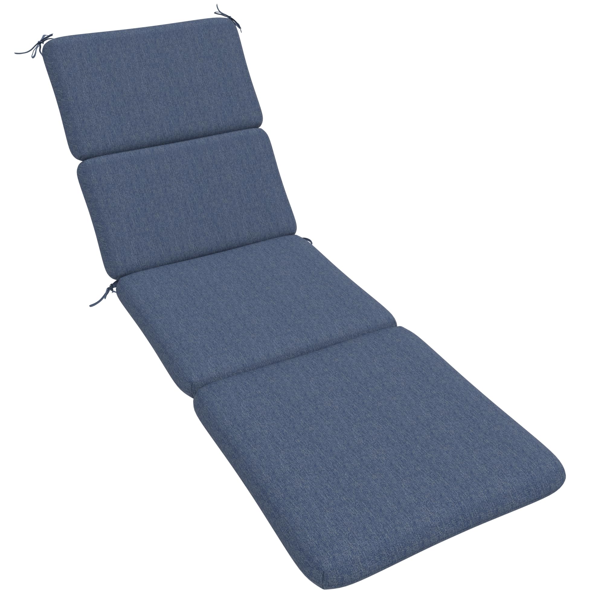 Covers & All Olefin Rectangle Lounge Chair Cushion, 420 Denier Supportive Foam Lounge Chair Outdoor, Water and Mildew Resistant for Patio Lounge (Set of 2) - Image 6