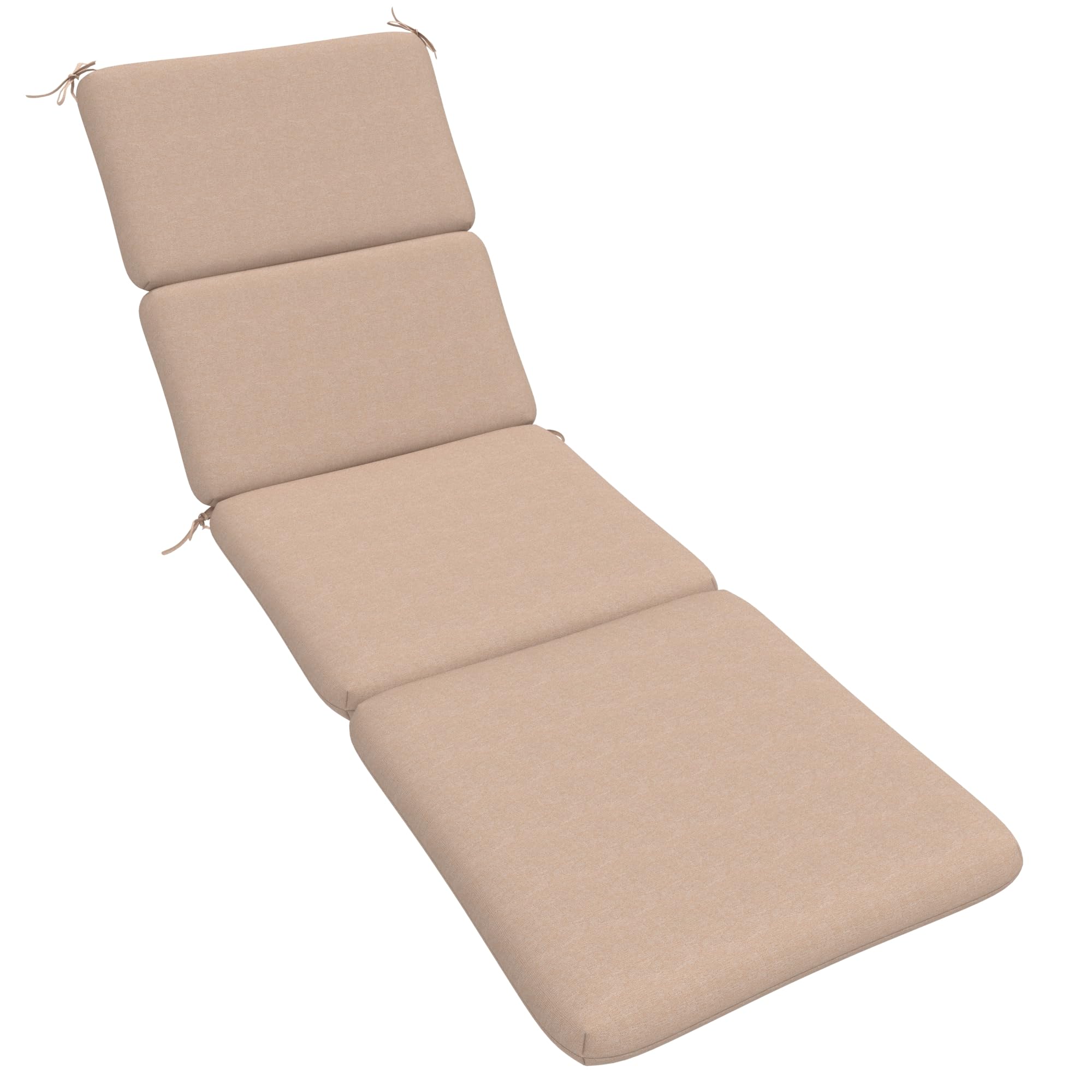 Covers & All Olefin Rectangle Lounge Chair Cushion, 420 Denier Supportive Foam Lounge Chair Outdoor, Water and Mold Resistant for Patio Lounge Chair - Image 6