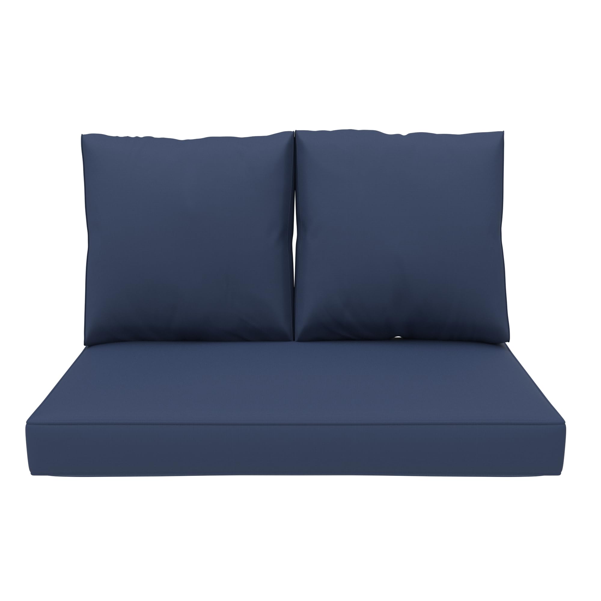 Covers & All Sunbrella Loveseat Cushion for Outdoor Furniture, Foam Seat and Polyfill Back, Fade, UV and Water Resistant Sunbrella Patio Cushions for Outdoor Loveseat - Image 6