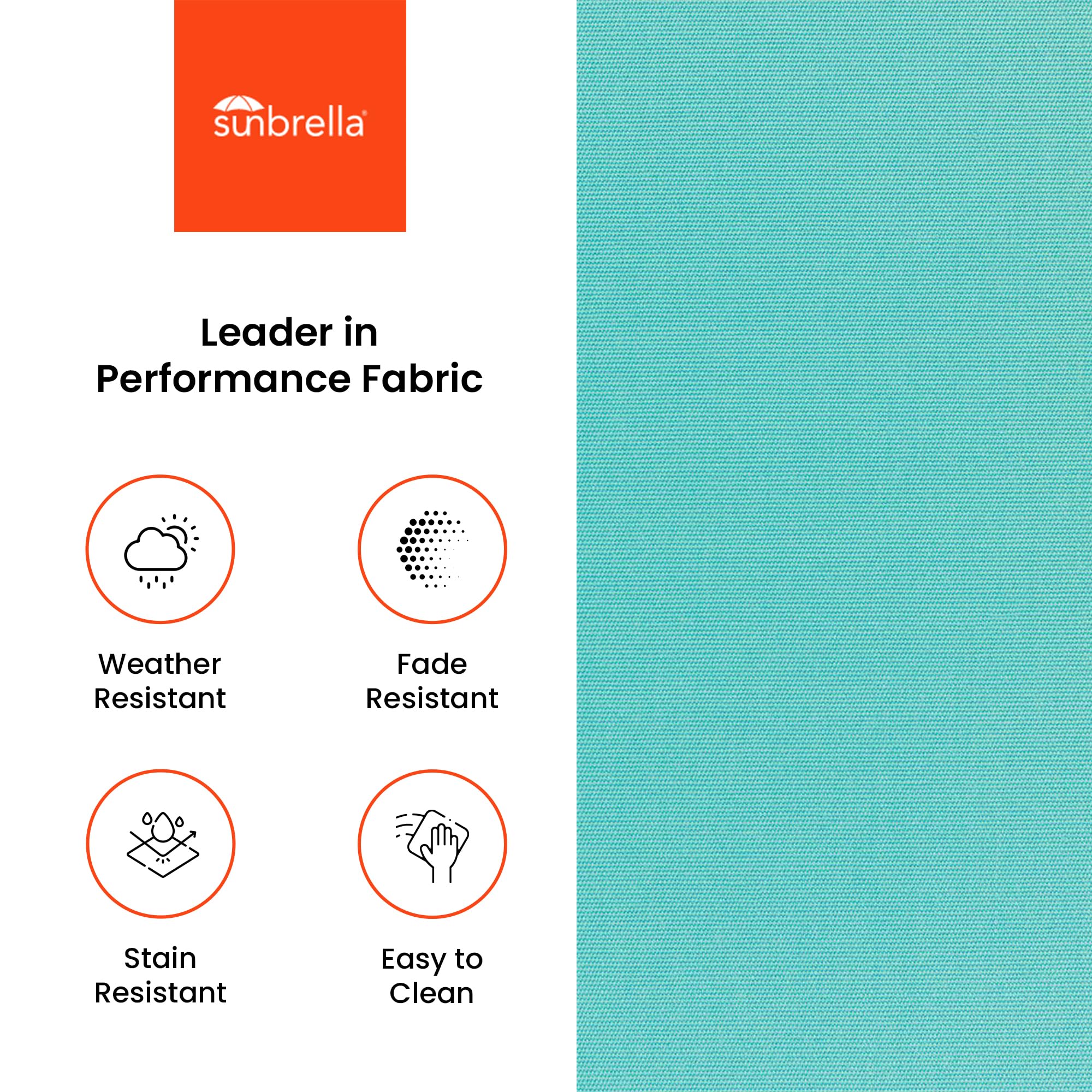 Covers & All Sunbrella Outdoor Bench Cushion, Premium 5″ High-Density Foam, Water-Resistant, UV and Fade Resistant Patio Seating for Outdoor Bench or Patio Swing (18" W X 52" L X 5" H) - Image 4