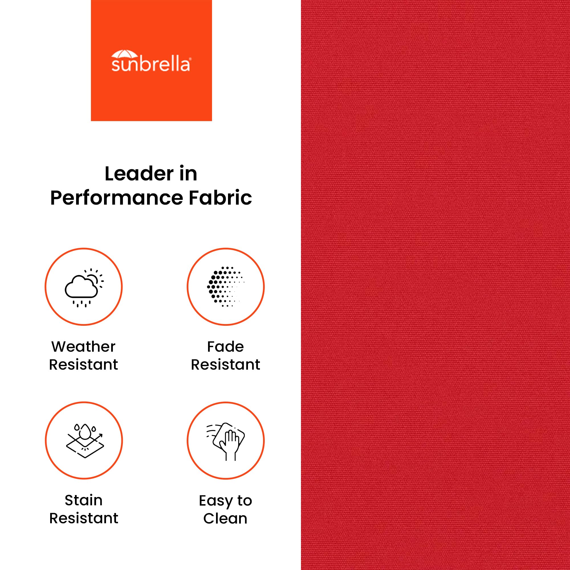 Covers & All Sunbrella Outdoor Sectional Sofa Cushions, 9-Piece Waterproof, UV and Fade Resistant Sectional Couch Cushions, High-Density 5" Foam Rectangle Seat and Polyfill Square Back - Image 5