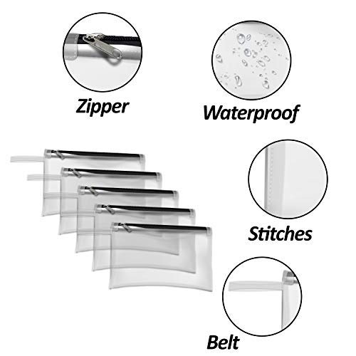 Covers & all Tool Bag Heavy Duty Waterproof Pouch with Sturdy Zipper, Utility Multipurpose for Tools Bank deposit Storage Makeup - Image 4